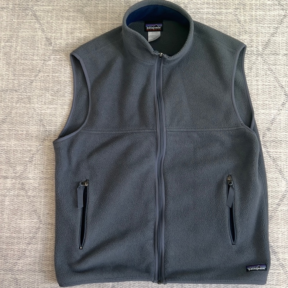 Patagonia fleece vest - grey “Synchilla”